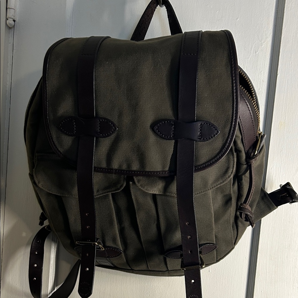 Filson Rugged Twill Back Pack Otter Green